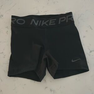 Nike Pro black shorts